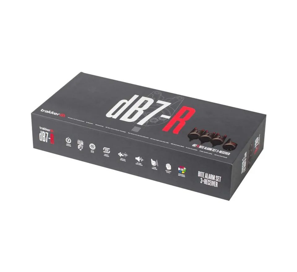 Trakker Sada hlásičů DB7-R Rod Bite Alarm Set 3+1
