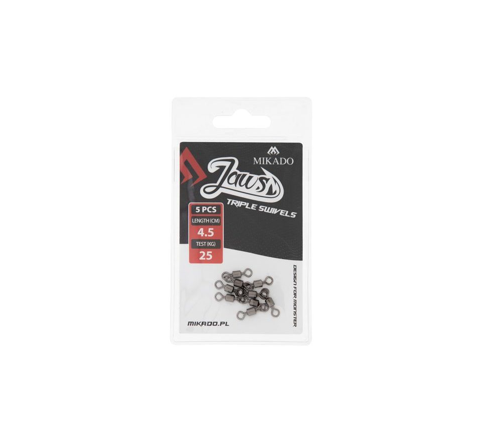 Mikado Řetízkový obratlík Jaws Swivels 25kg 5ks