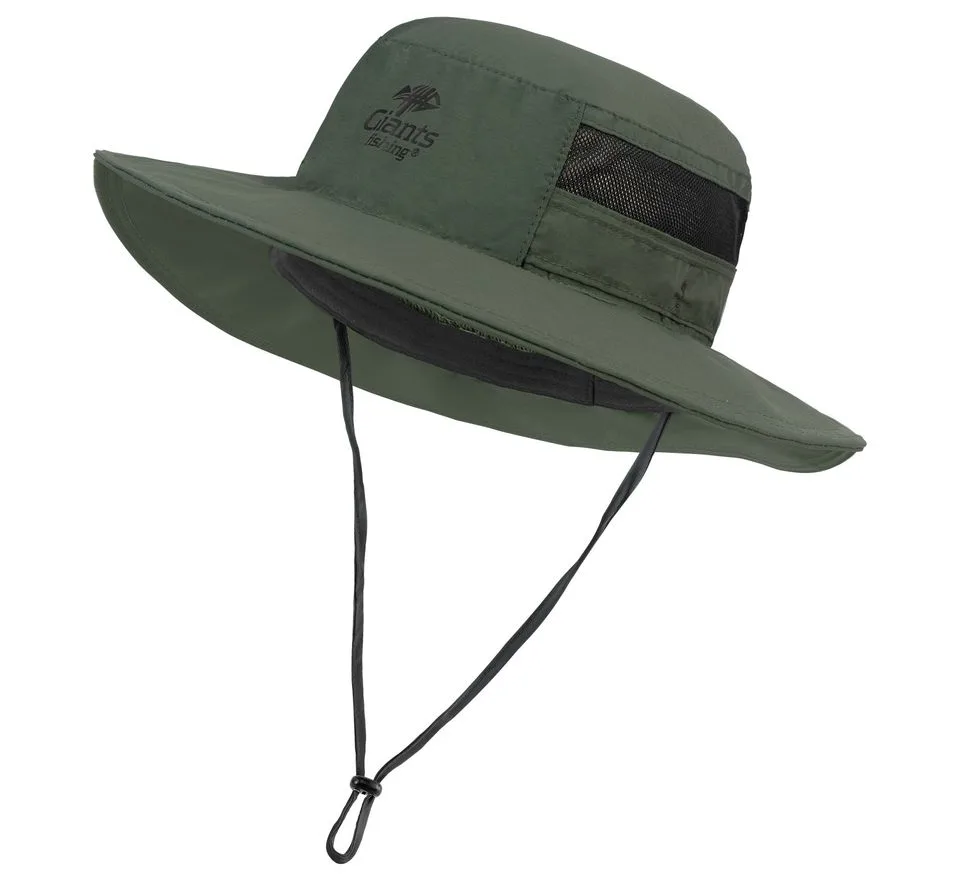 Giants fishing Rybářský klobouk Fishing Hat UV40+ Dark Green