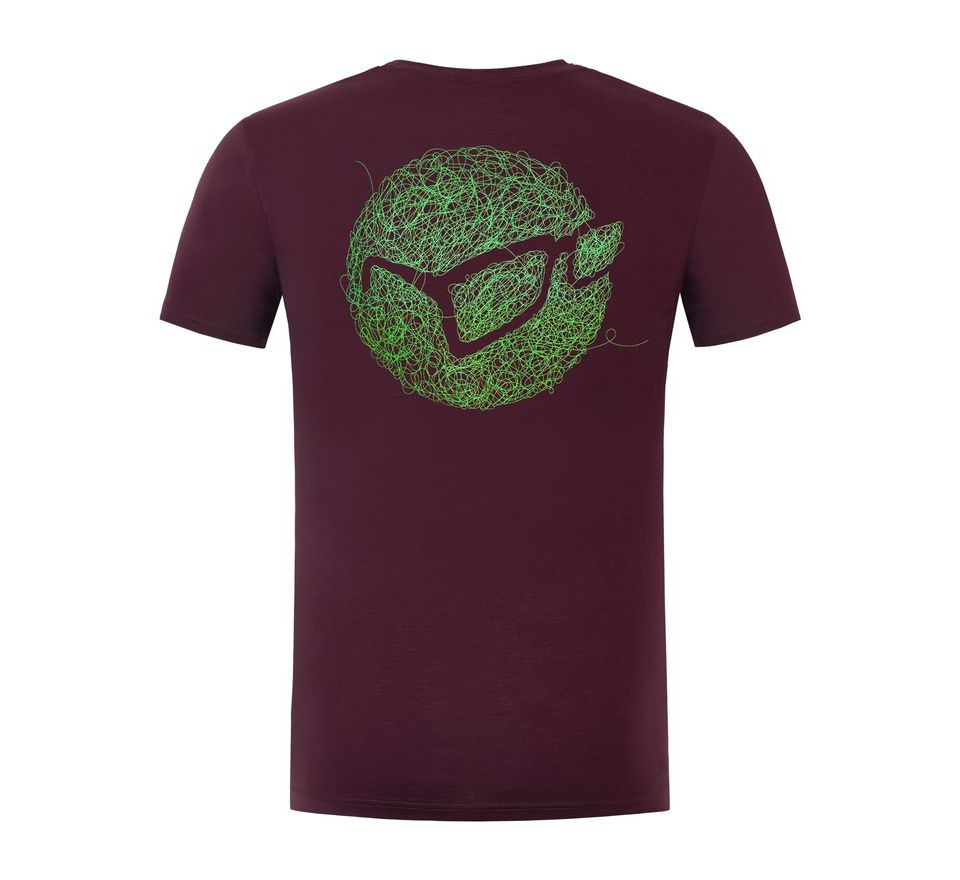 Korda Triko Birdsnest Tee Burgundy