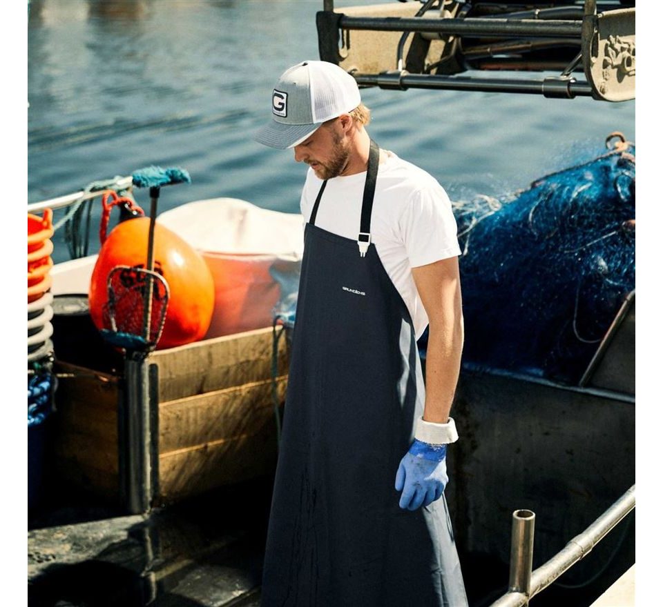 Grundéns Kšiltovka G-Shrimp Trucker Heather Grey O/S