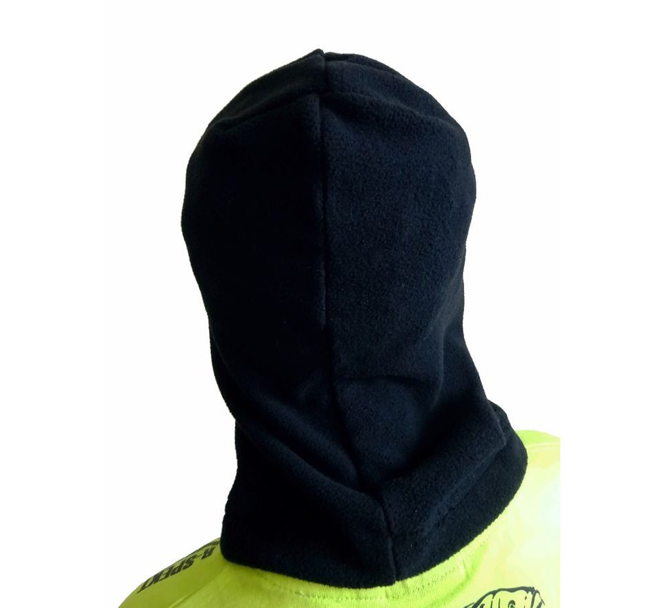 R-Spekt Detská kukla Polar fleece 56cm čierna