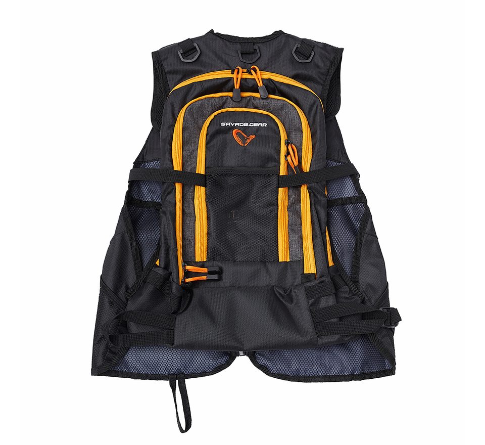Savage Gear Prívlačová vesta Pro-Tact Spinning Vest One Size Čierna