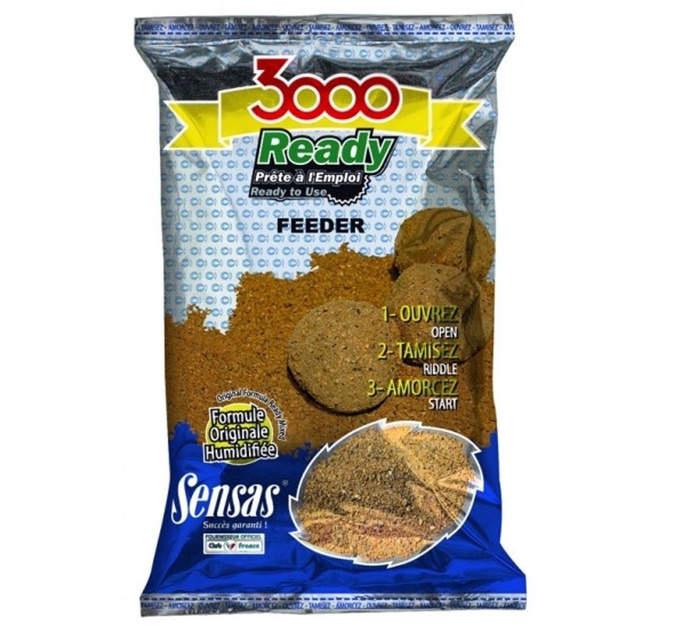 Sensas Krmítková zmes 3000 Ready 1,25kg