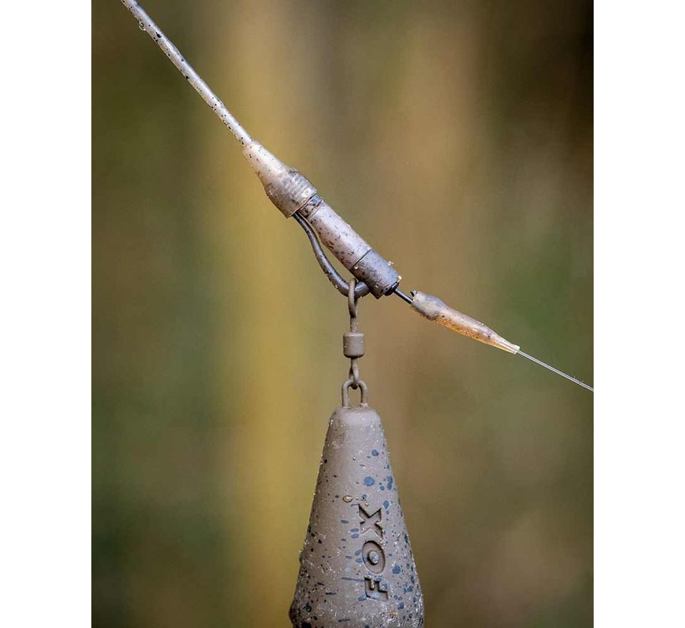 Fox Záves na olovo Edges Camo Tubing Leadclip Kit 5ks