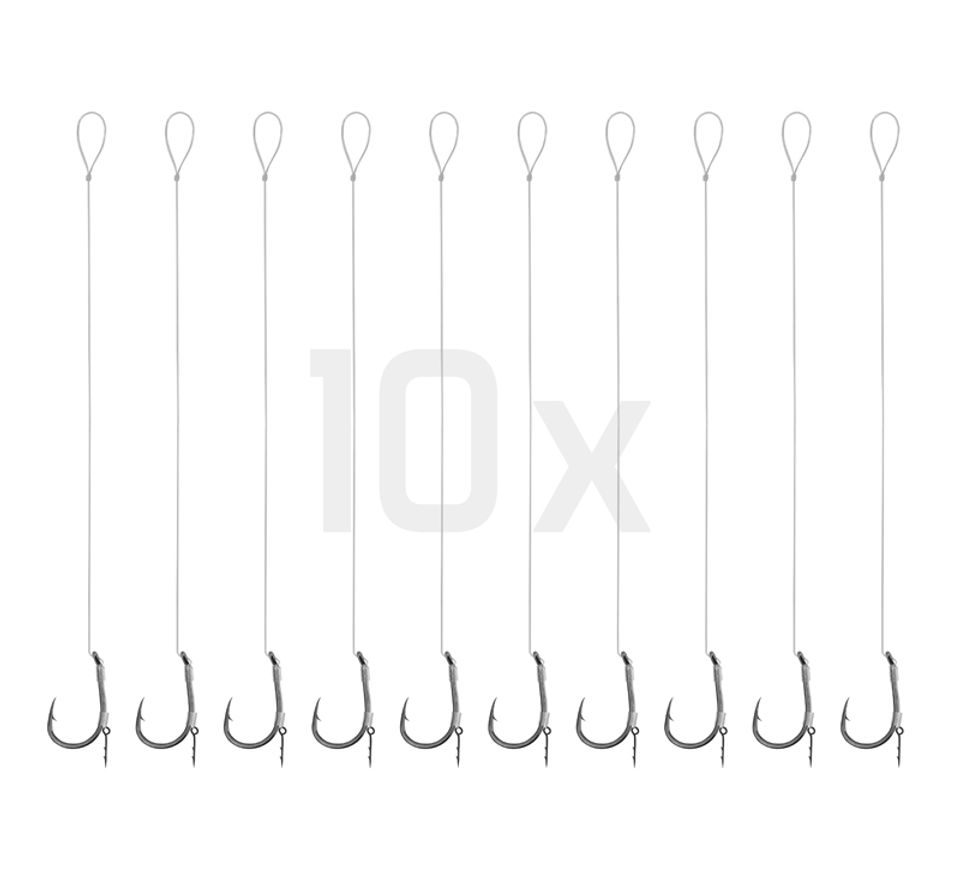 Delphin Feederový návazec Fluoro Sting - Turner 10ks