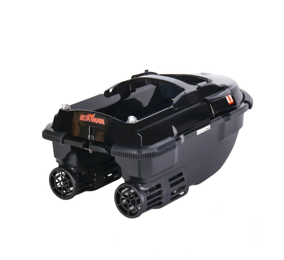Boatman Zavážecí lodička Vulcan s Echolotem Černá