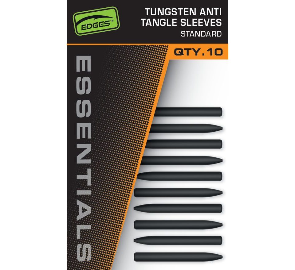 Fox Převleky Edges Essentials Tungsten Anti Tangle Sleeves 10ks