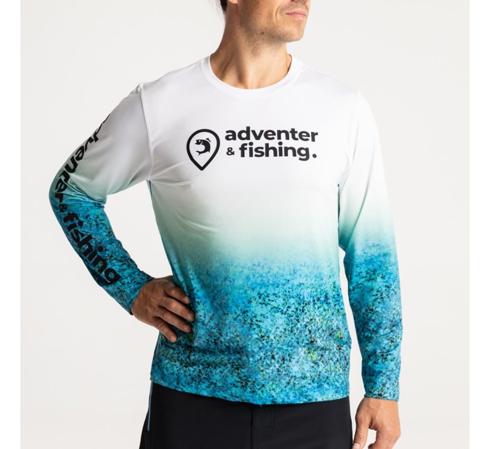 Adventer & fishing Funkčné UV tričko Bluefin Trevally