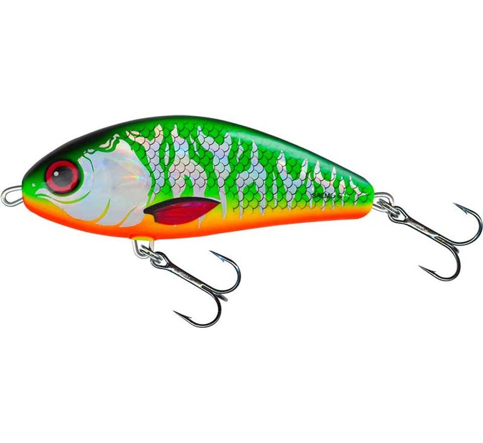 Salmo Wobler Fatso Sinking Holo Tiger