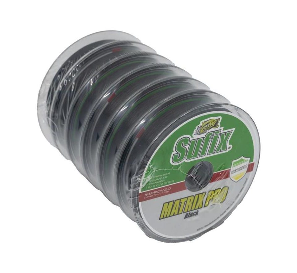 Sufix Šňůra Matrix Pro Black 100m