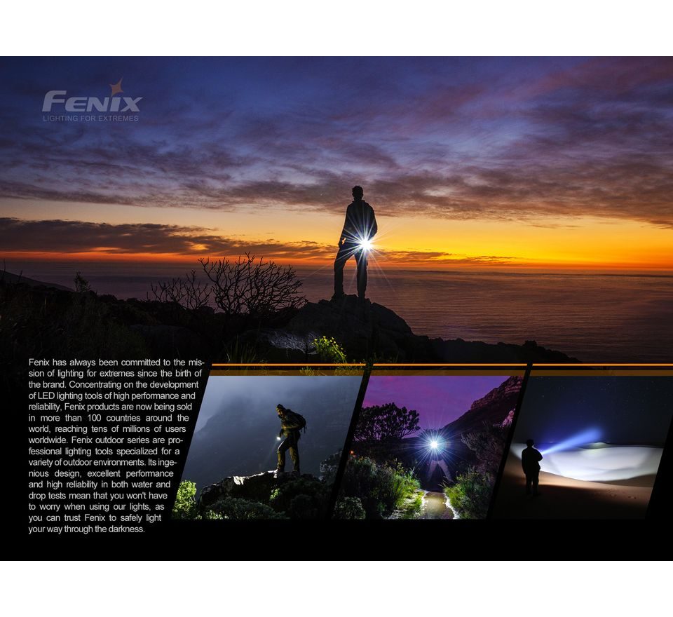 Fenix Baterka E01 V2.0 černá