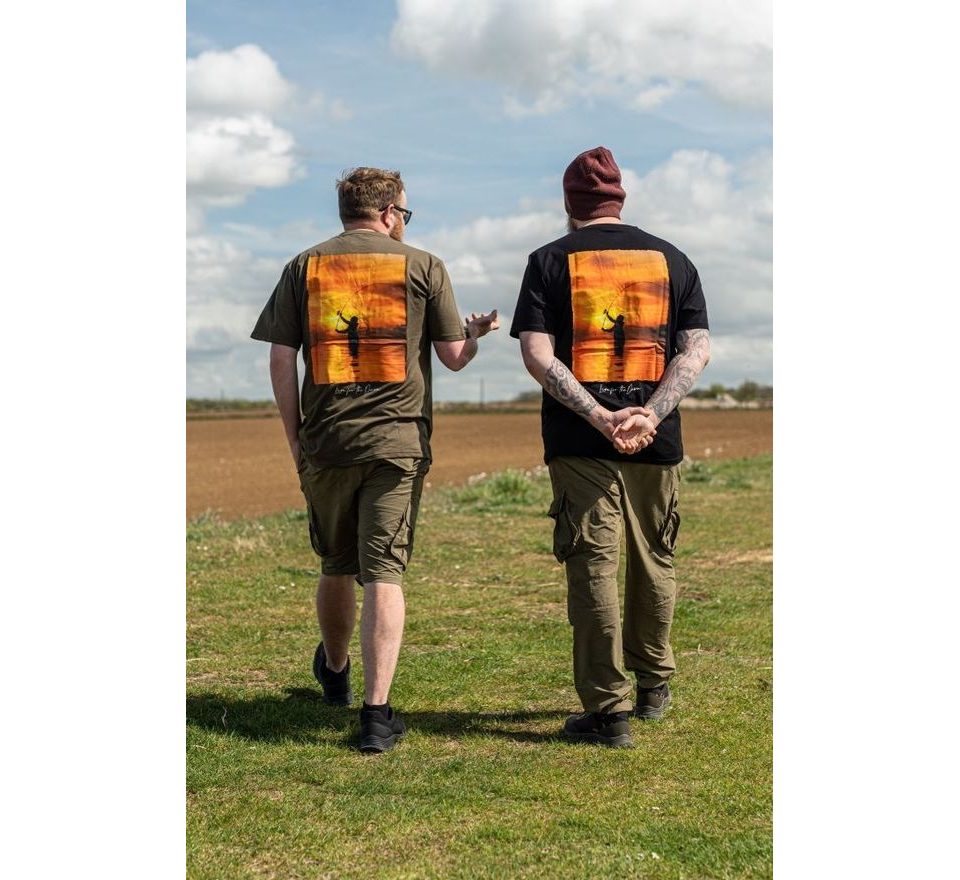 Korda Tričko Sunrise Tee Black