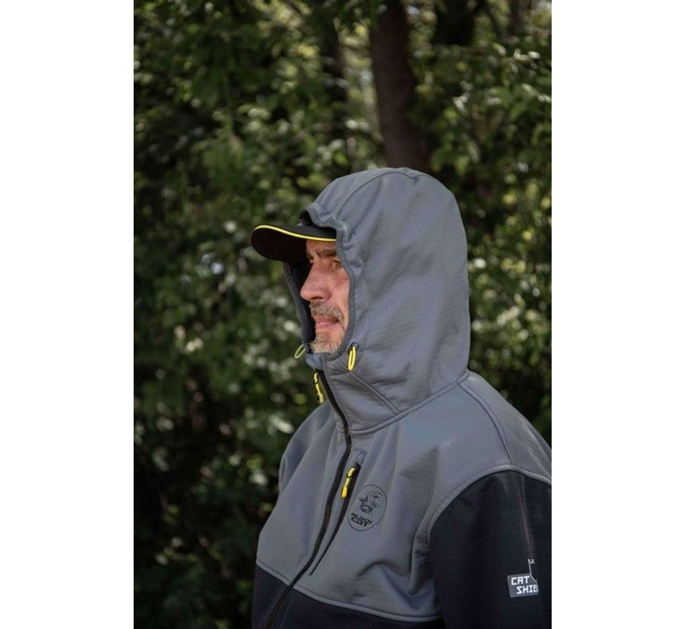 Black Cat Bunda Cat Shield Wind Blocker Jacket