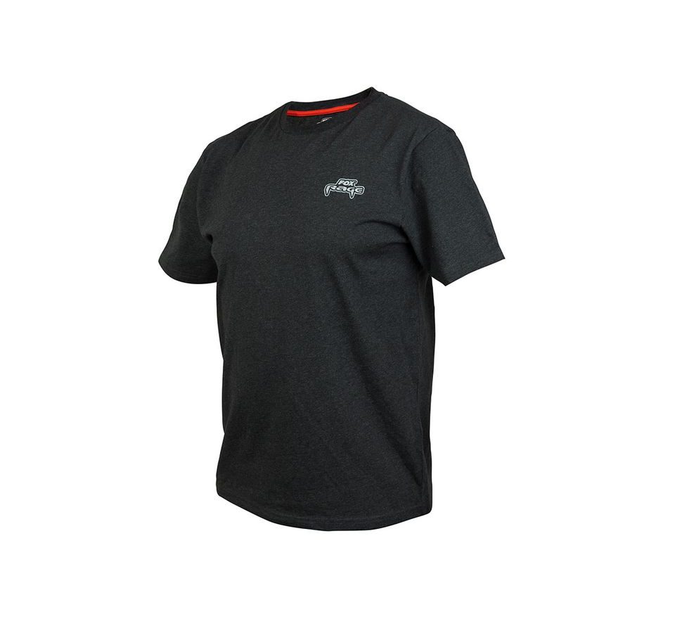 Fox Rage Triko Black Marl Tee Short Sleeve