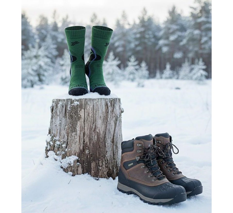 Dr. Hunter Ponožky Winter Merino