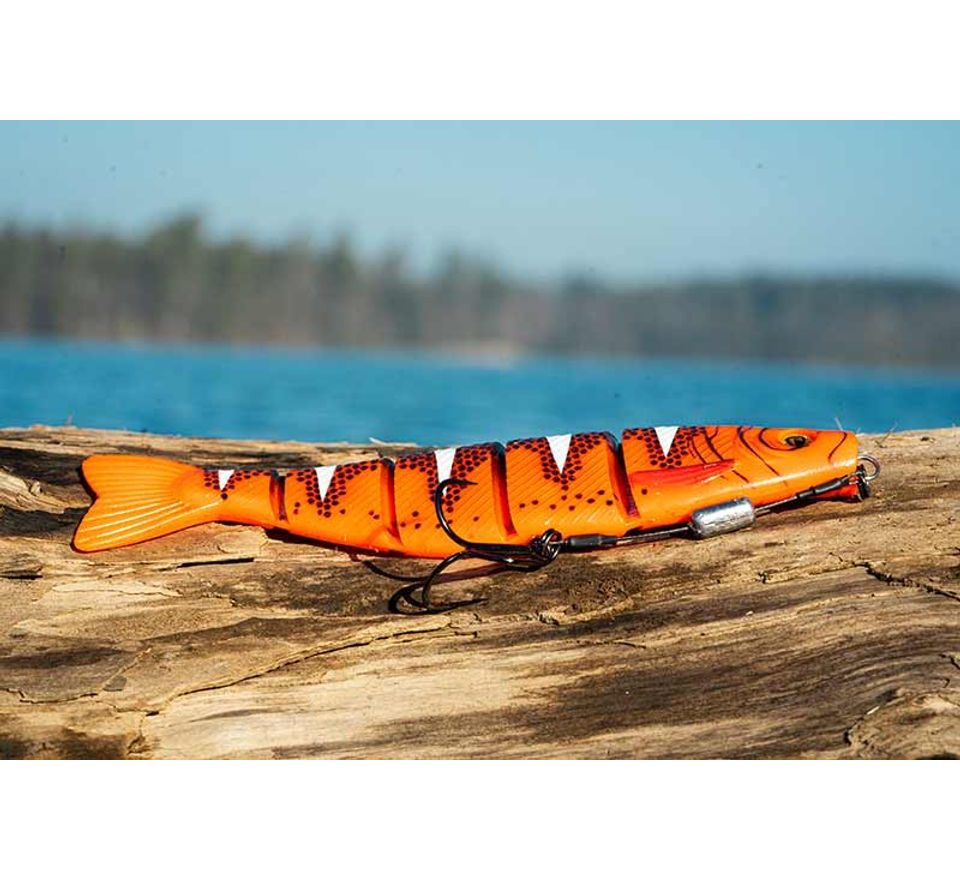 Fox Rage Gumová Nástraha Pro Shad Jointed LOADED UV Red Wake