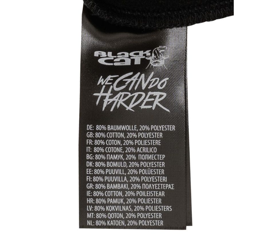 Black Cat Kraťasy čierne