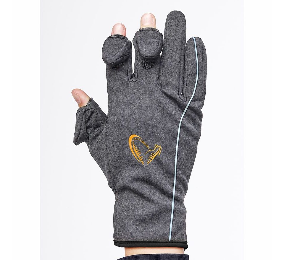 Savage Gear Rukavice Softshell Glove Grey