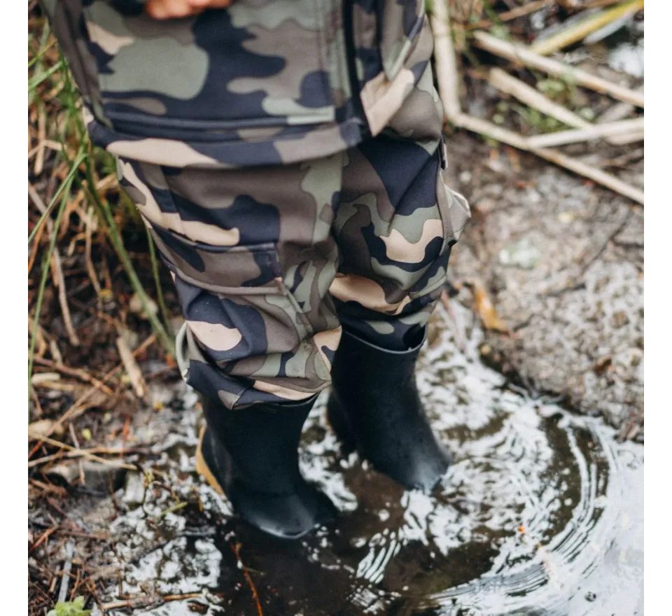 Šijeme srdcem Kalhoty Softshell Bahňáky