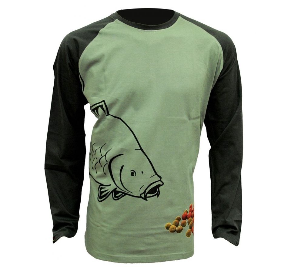 Zfish Tričko Boilie T-Shirt Long Sleeve