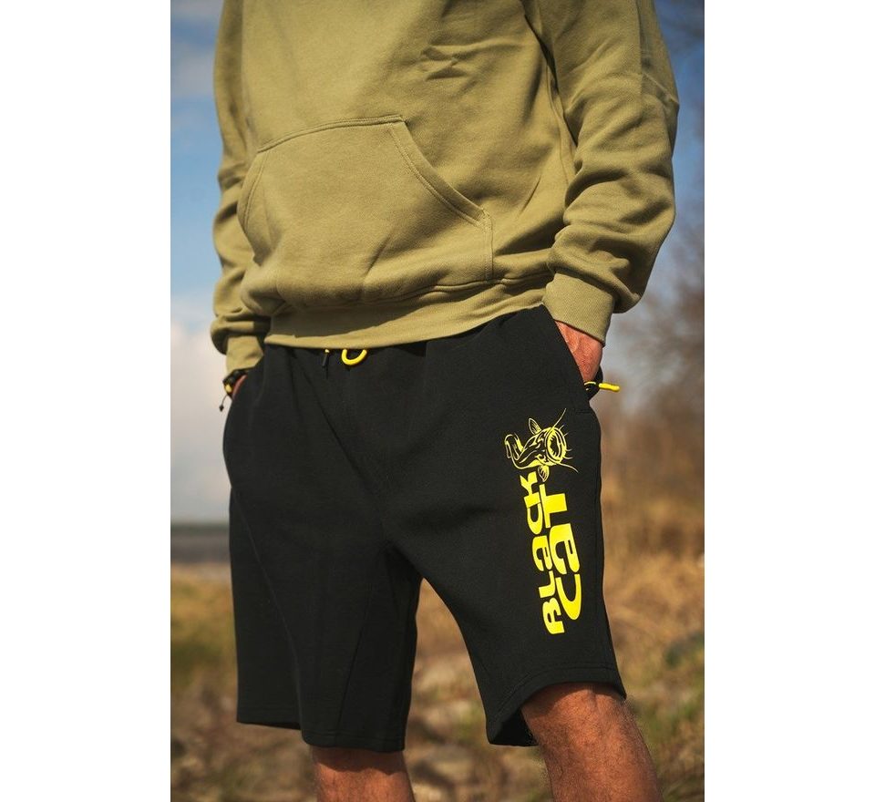 Black Cat Kraťasy Black Jogger Shorts