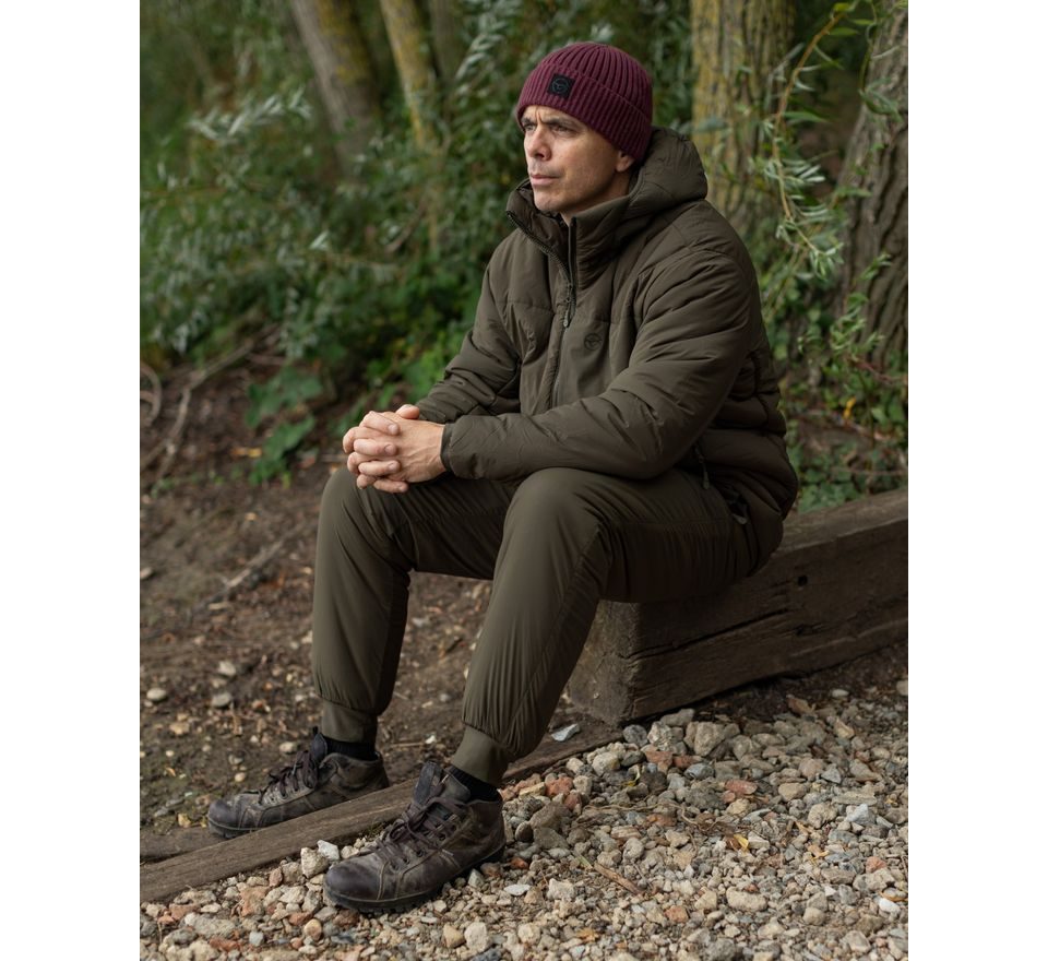 Korda Bunda Zateplená s Kapucňou Dark Olive