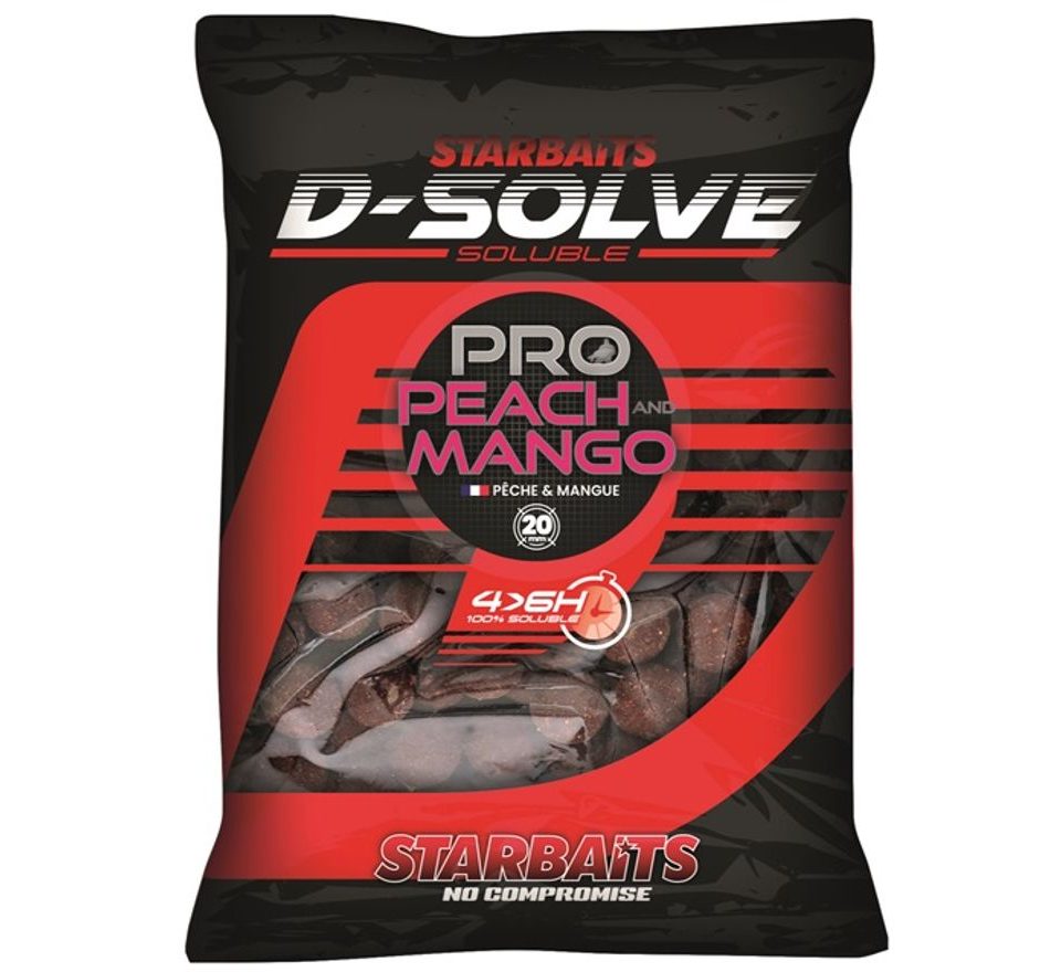 Starbaits Boilies D-Solve Pro Peach Mango 20mm 2,5kg