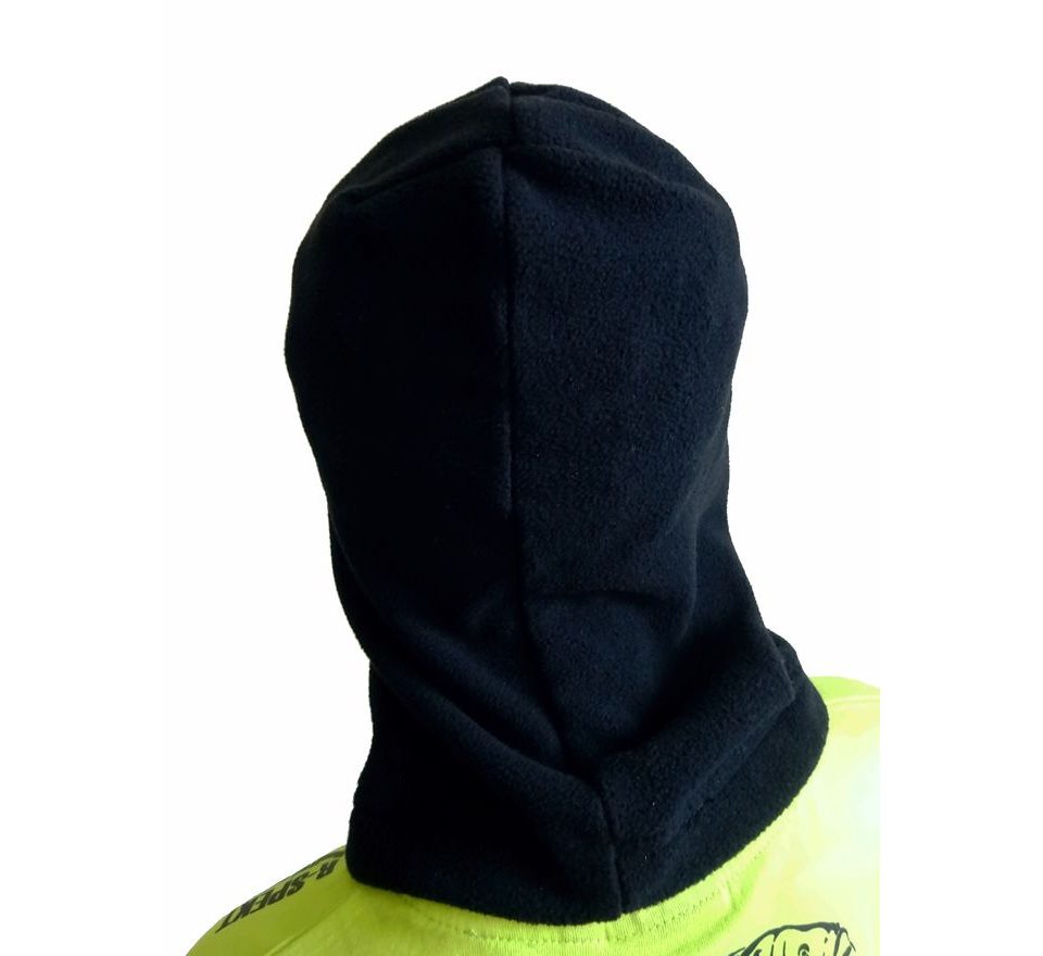 R-Spekt Dětská kukla Polar fleece 52cm černá