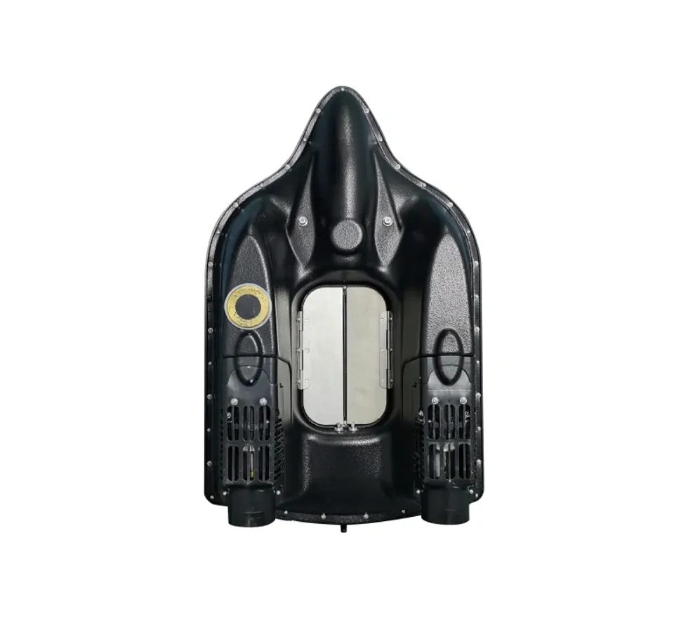 Boatman Zavážecí lodička Fighter Pro s GPS a Echolotem Černá