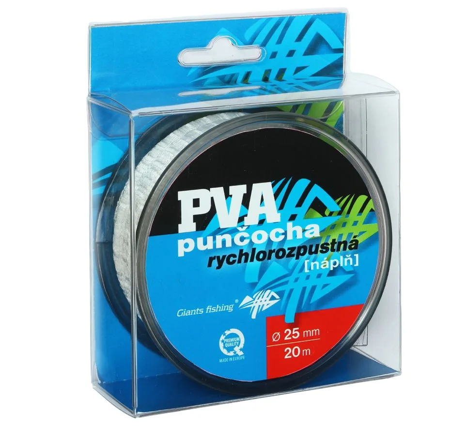 Giants fishing PVA náhradní punčocha Mesh Fast Melt Refill 25mm 20m