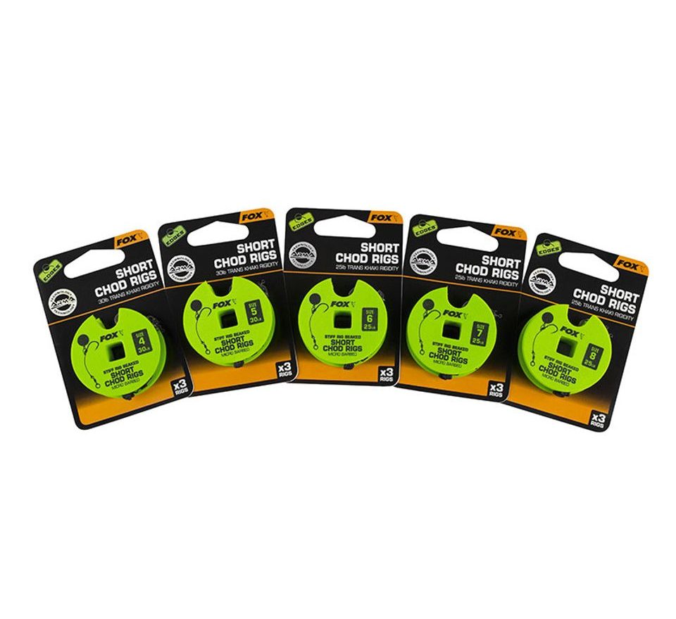 Fox Hotový nadväzec Edges Stiff Chod Rig Short 3ks