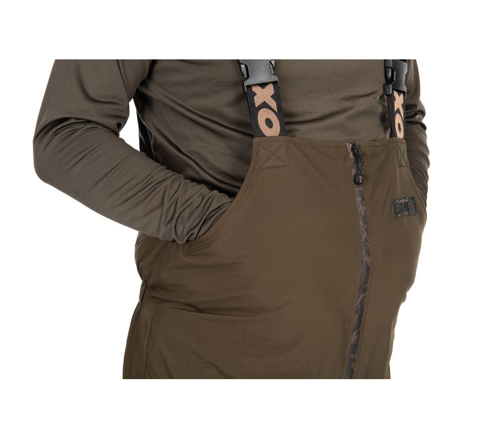 Fox Nohavice Khaki Sherpa Tec Sallopettes