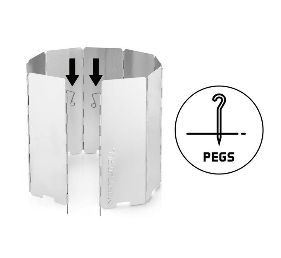 Delphin Závětří pro varič WindWall