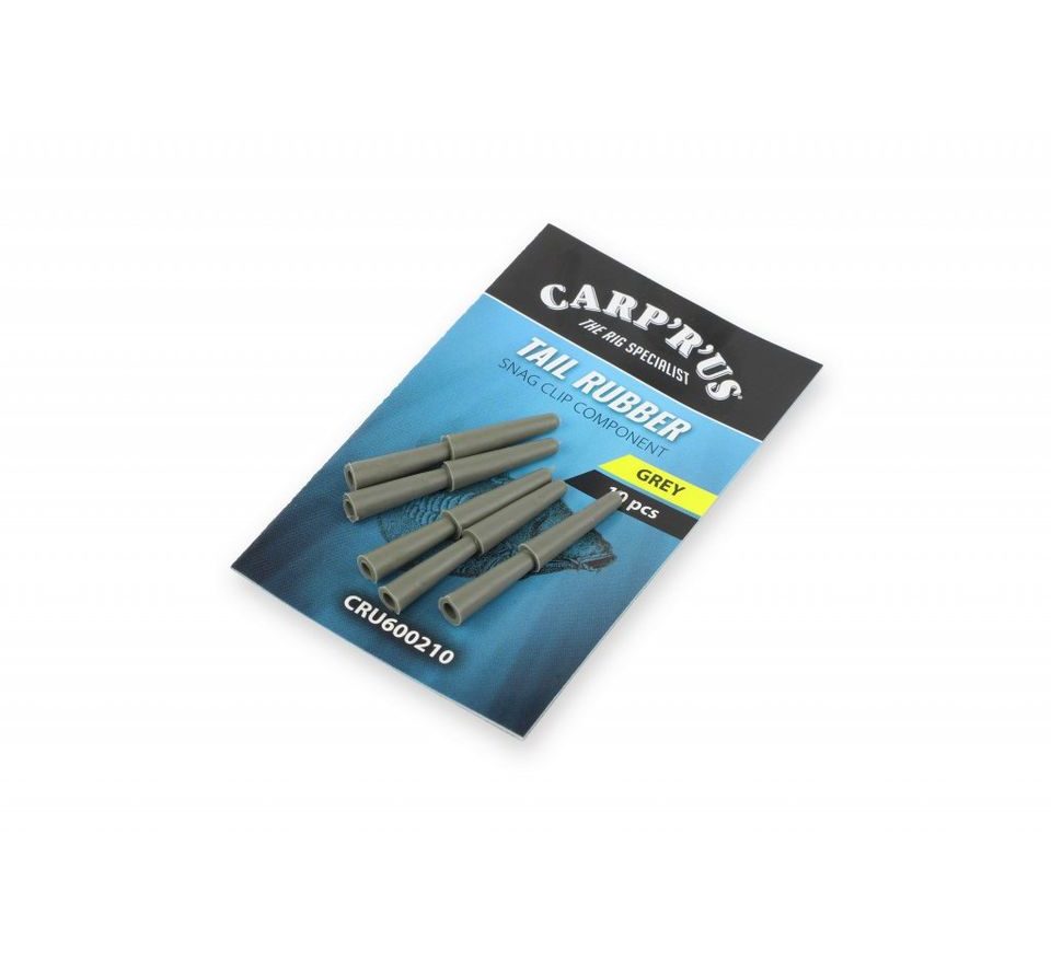 Carp ´R´ Us Návleky Tail Rubbers Sivé 10ks