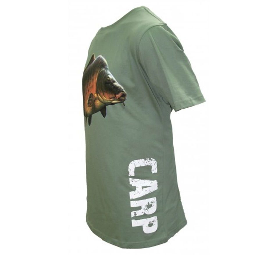 Zfish Tričko Carp T-Shirt Olive Green