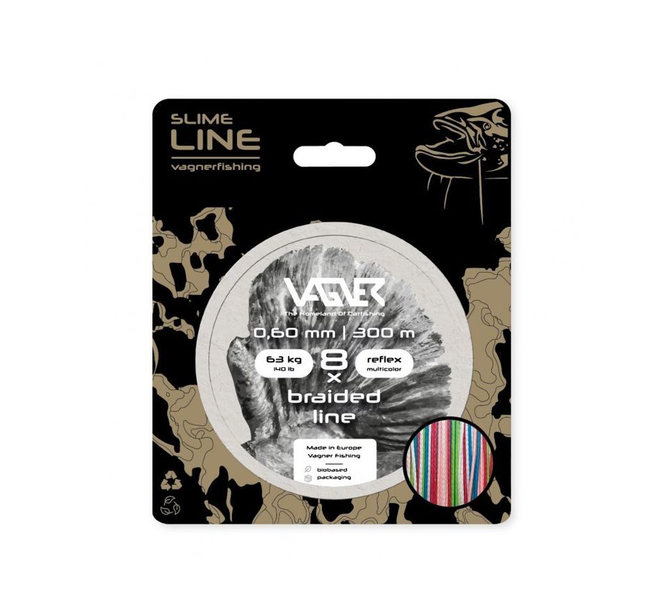 Vagner Šňůra Braided Line Reflex Multicolor