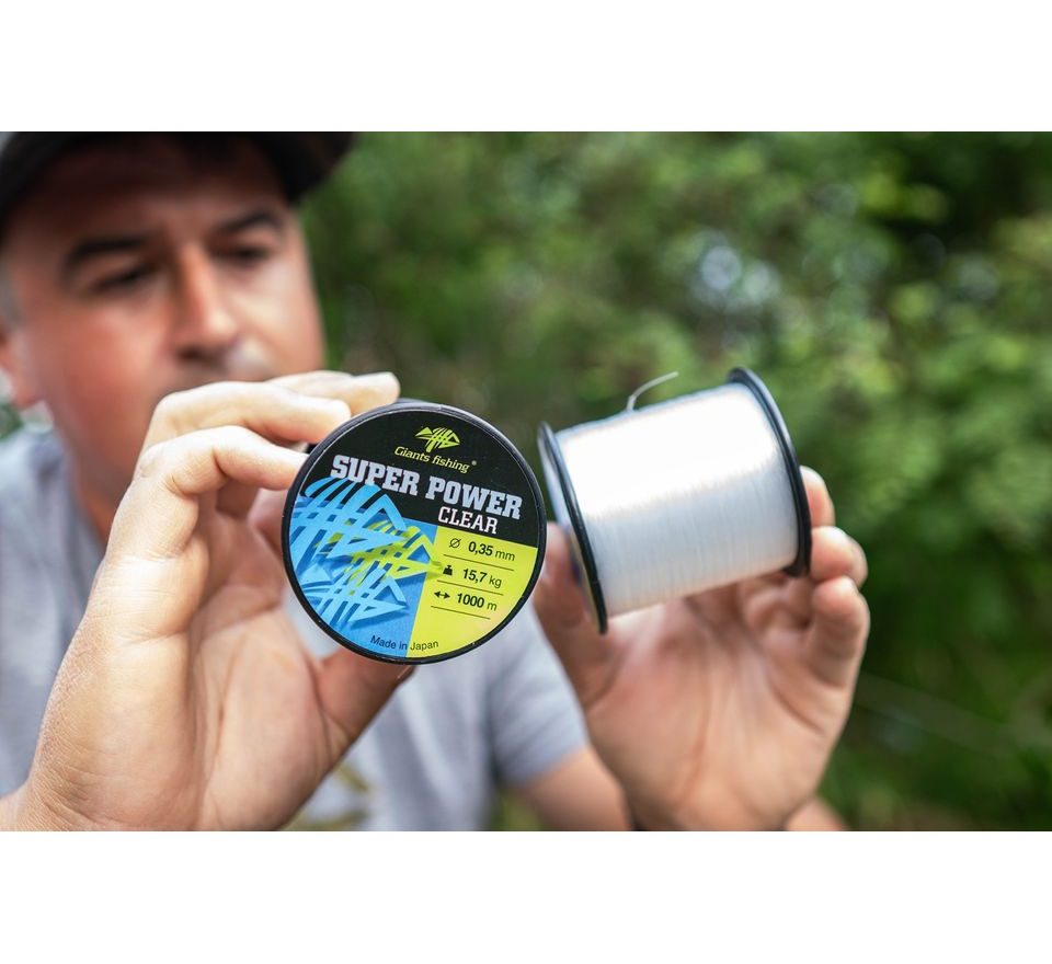 Giants fishing Vlasec Super Power Clear 1000m