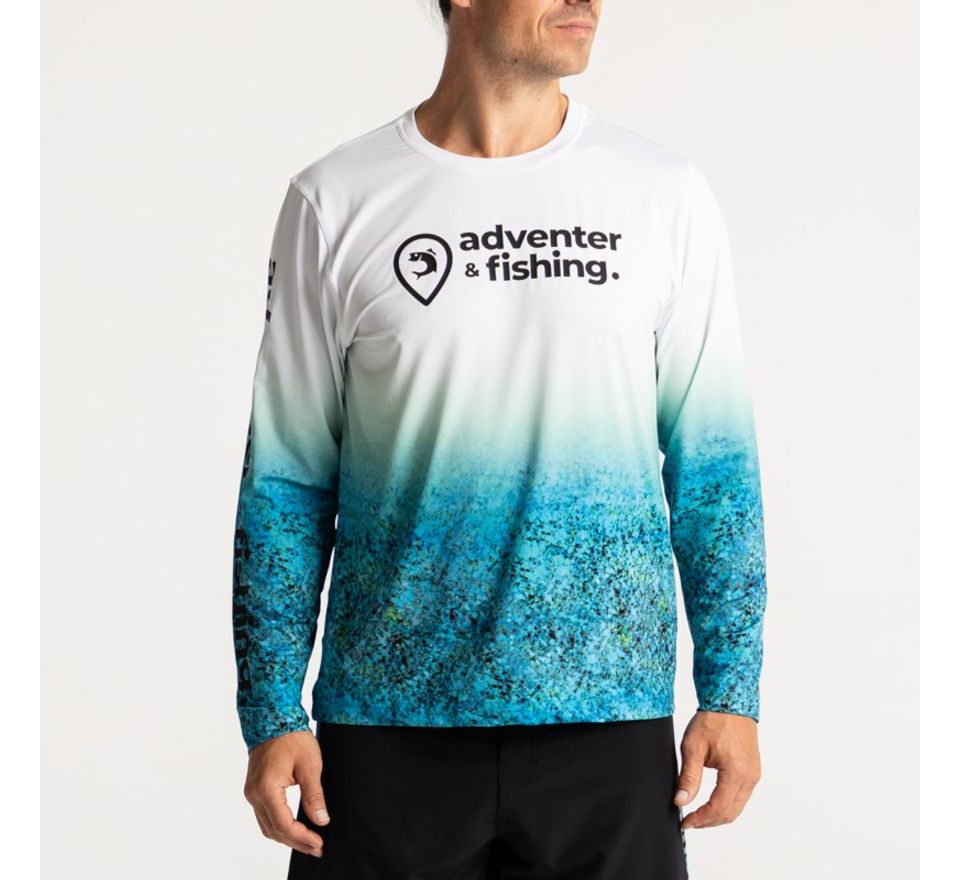 Adventer & fishing Funkčné UV tričko Bluefin Trevally