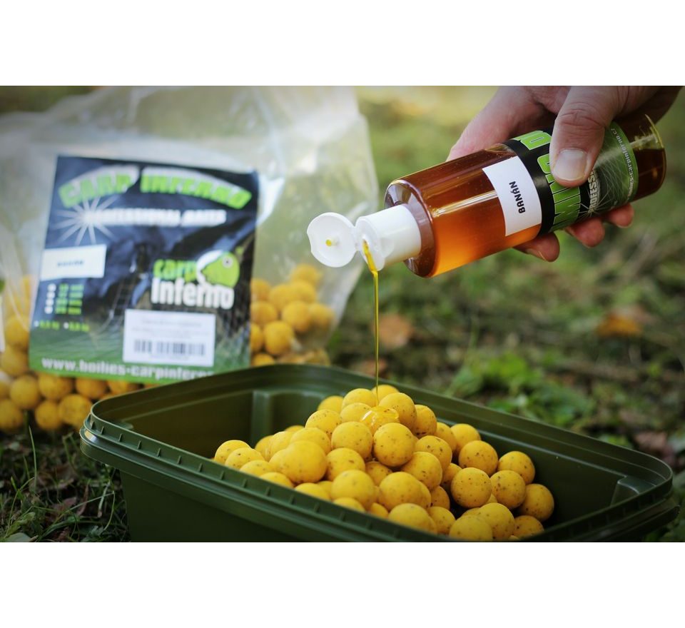 Carp Inferno Boilies AKCIA Light Line 3 kg + 250 ml Booster