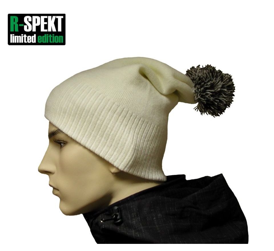 R-Spekt Kulich PomPom Duo beanie style limited edition smetanový