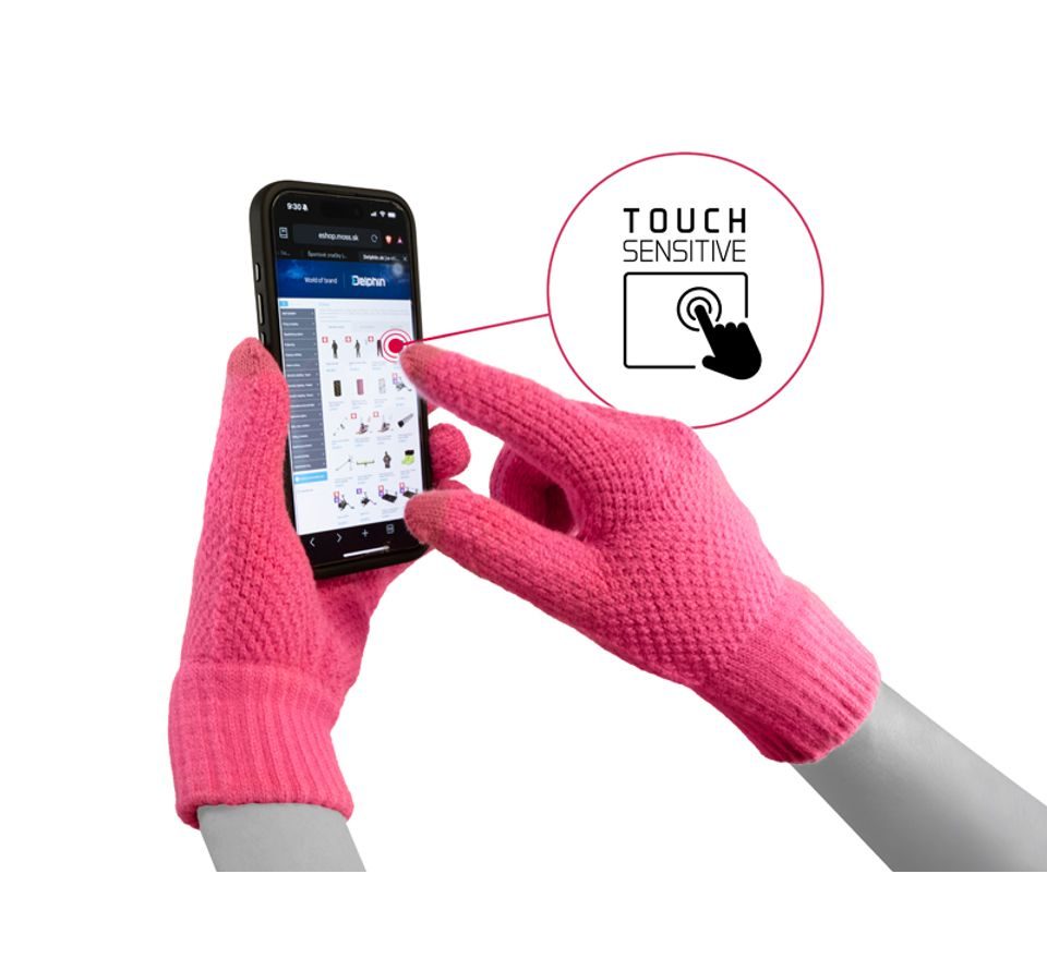 Delphin Dámske rukavice Queen Qnity