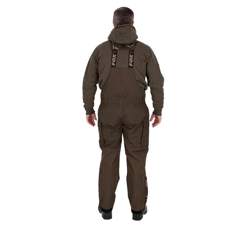 Fox Nohavice RS25K Khaki Salopettes