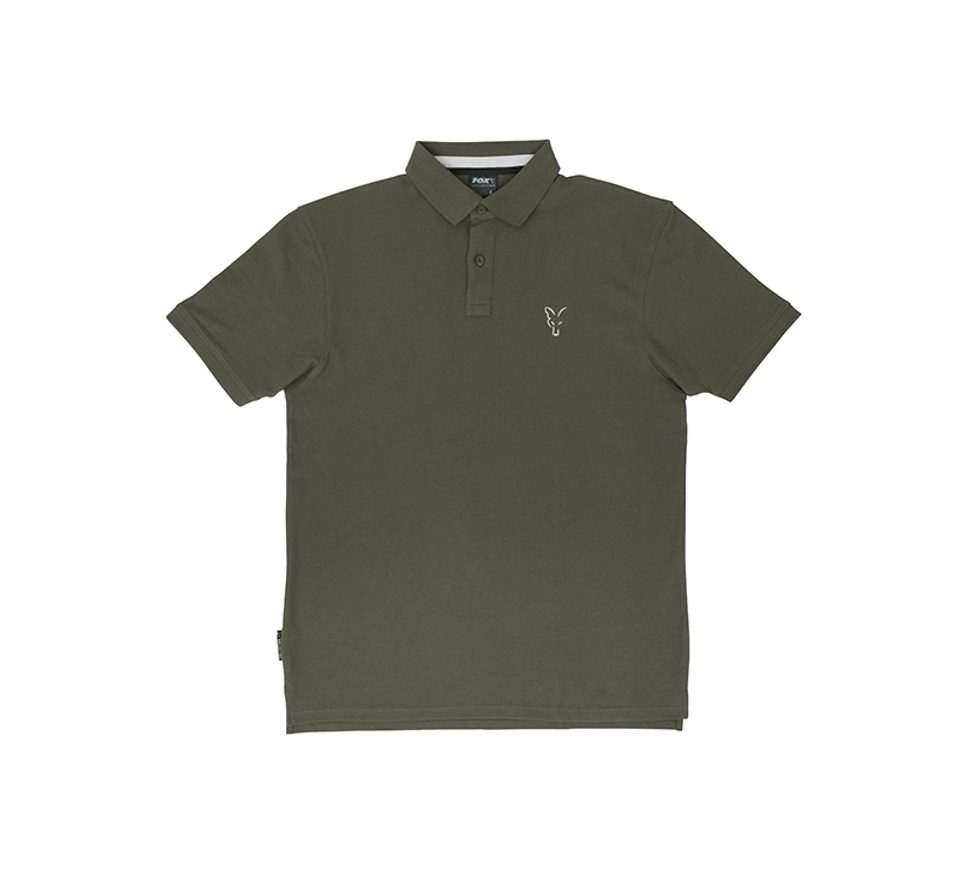 Fox Triko Collection Green & Silver Polo Shirt