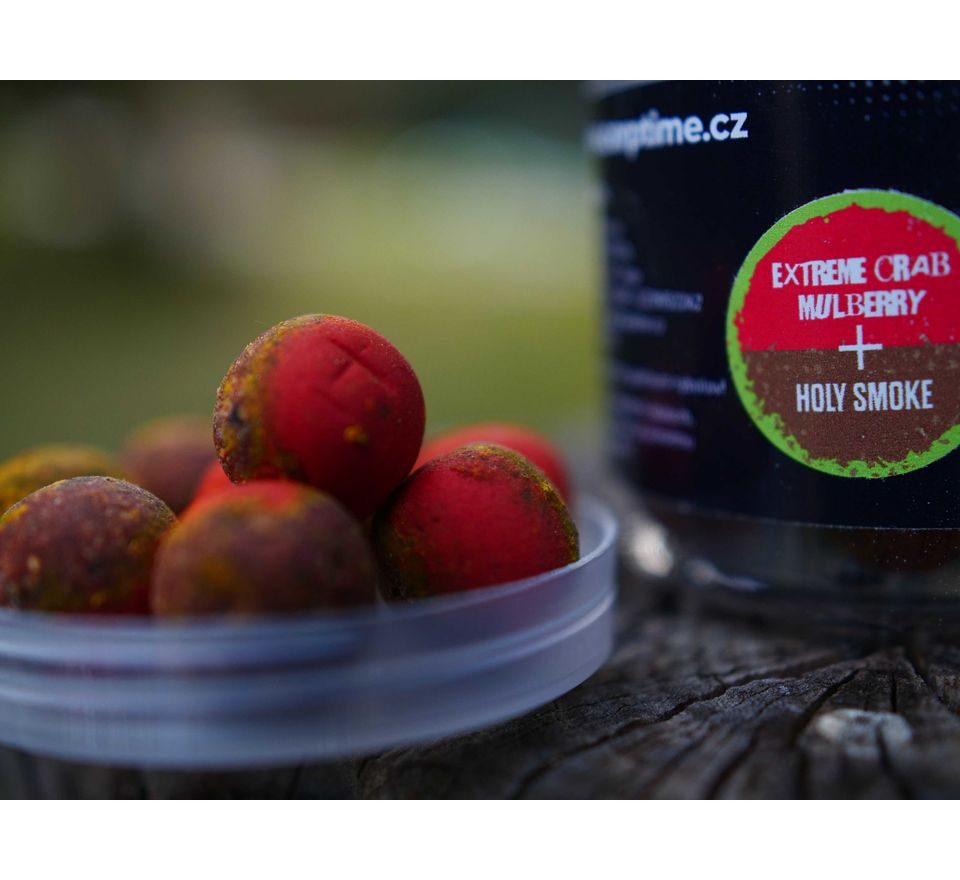 G.B.U. Boilies Mutant Extreme Crab + Mulberry w/Holy Smoke 130g