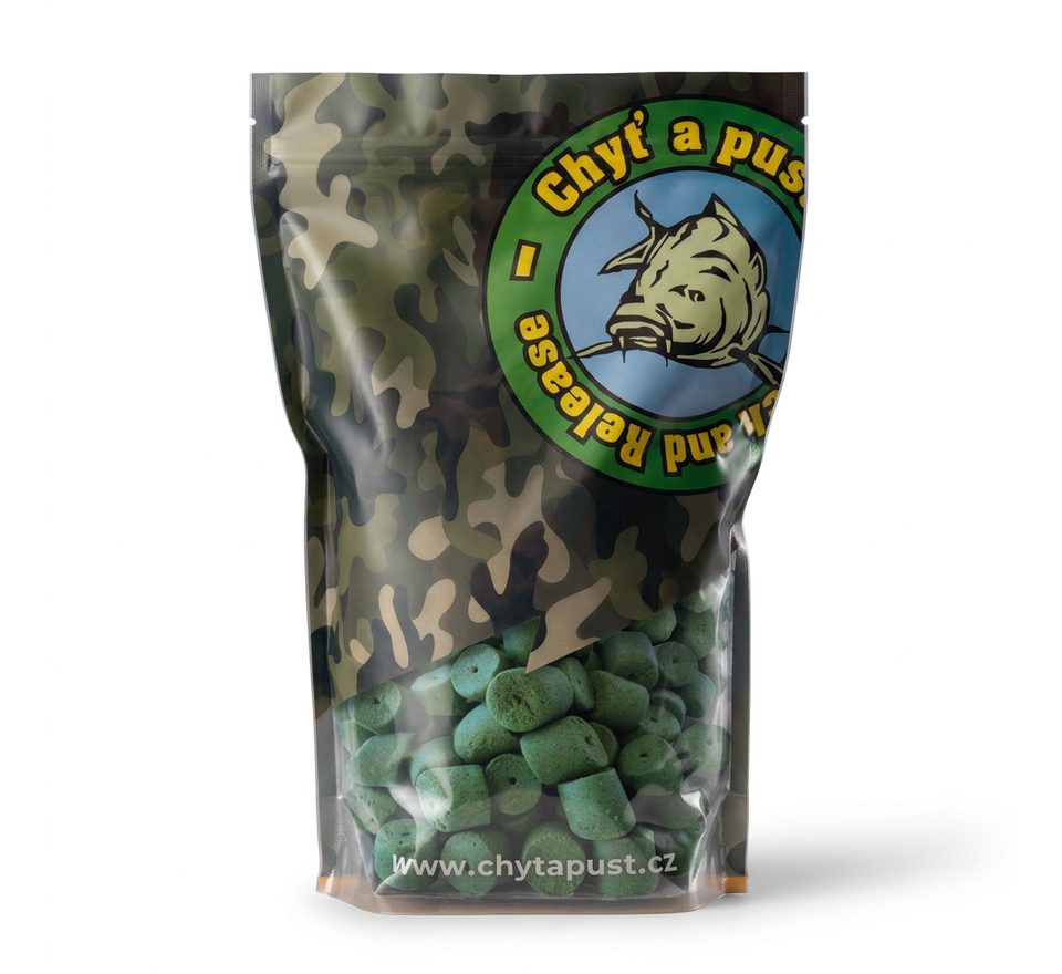 Chyť a pusť Pelety Orlická mušľa 20mm s dierou 900g