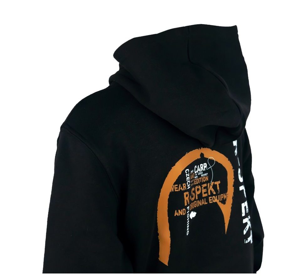 R-Spekt Mikina s kapucňou Fishing Edition Black