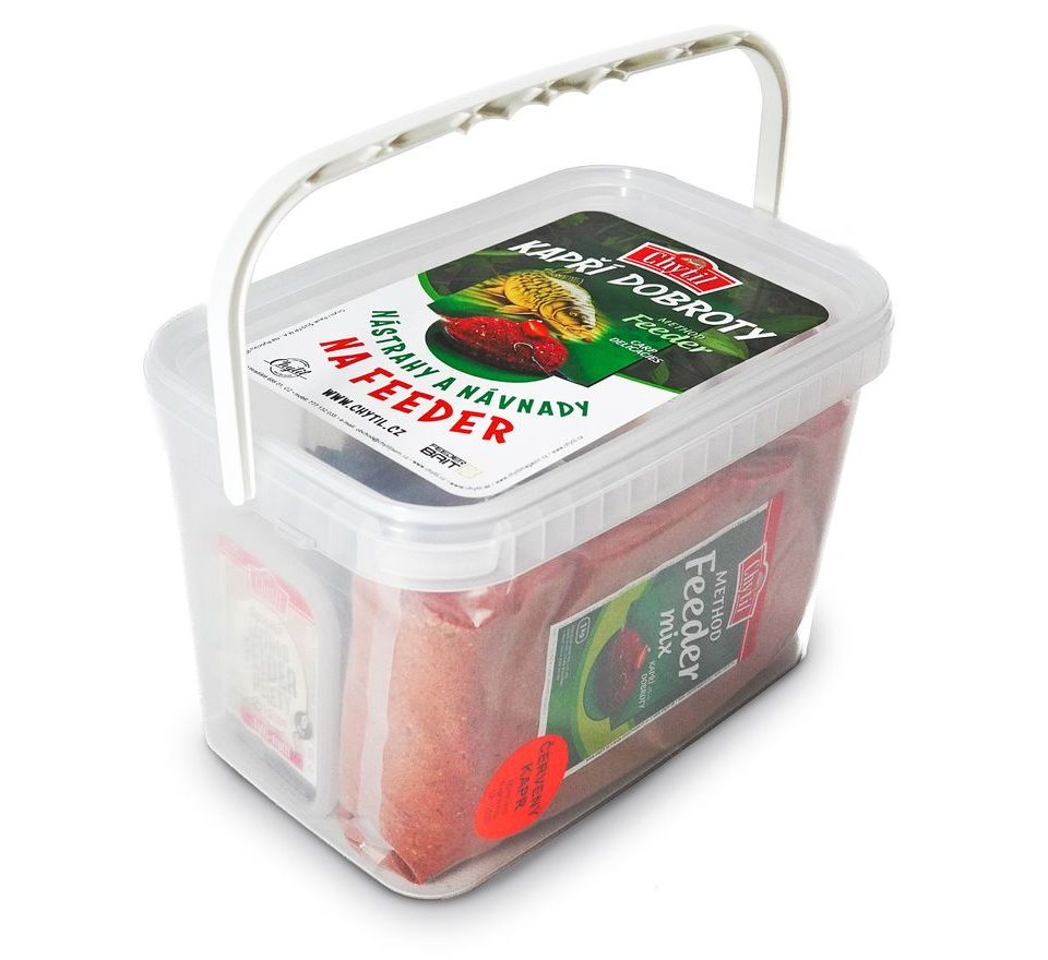 Chytil Kbelík Nástrahy a návnady na feeder