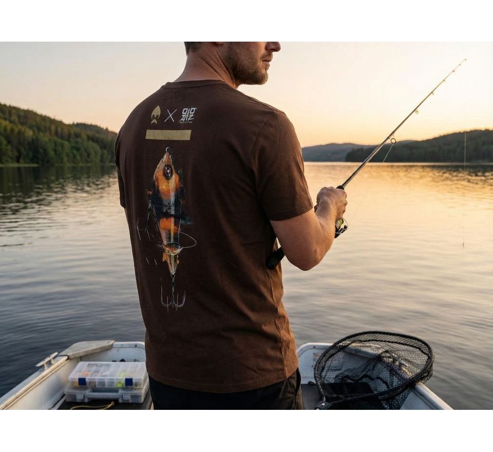 Westin Triko Swimlure T-Shirt Dark Brown