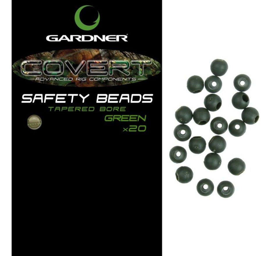 Gardner Zarážky Covert Safety Beads - hnědá